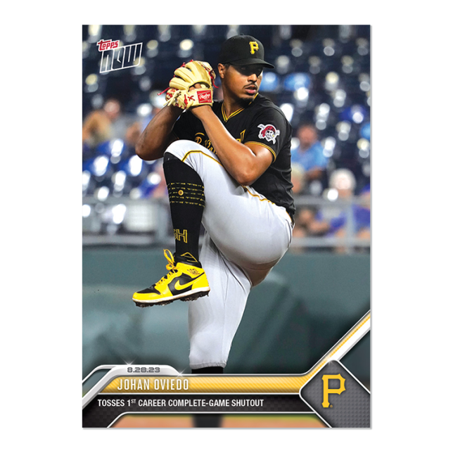 2023 Topps Now #776 Johan Oviedo