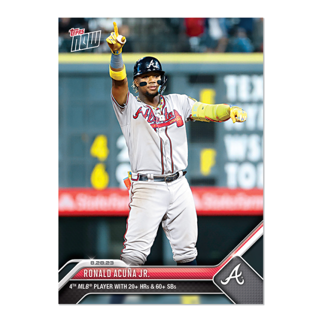 2023 Topps Now #778 Ronald Acuña Jr.
