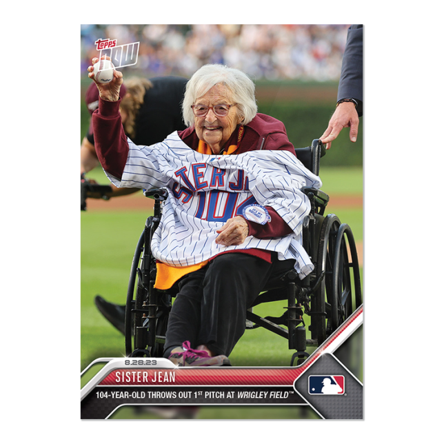 2023 Topps Now #779 Sister Jean Dolores Schmidt