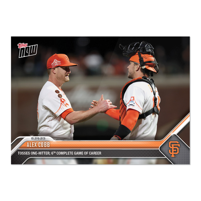 2023 Topps Now #785 Alex Cobb