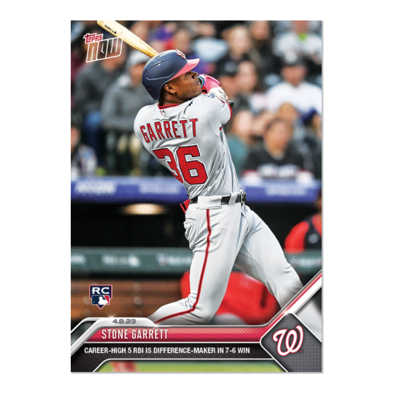2023 Topps Now #79 Stone Garrett