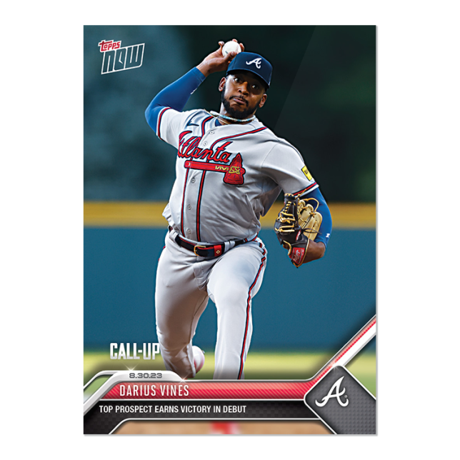 2023 Topps Now #790 Darius Vines