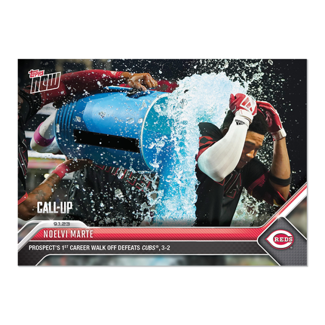 2023 Topps Now #795 Noelvi Marte