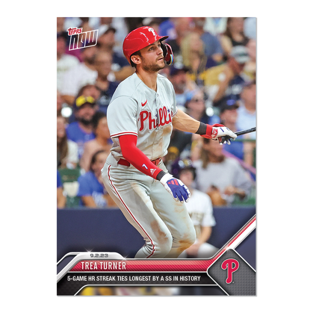2023 Topps Now #805 Trea Turner