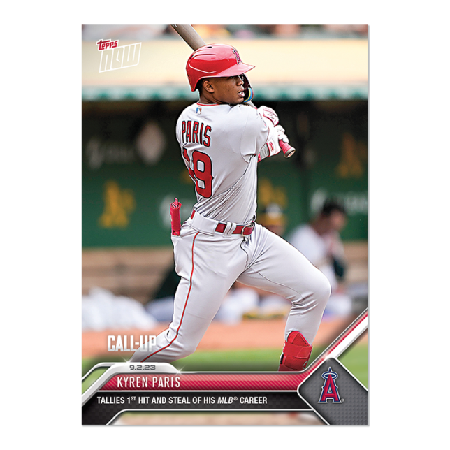 2023 Topps Now #806 Kyren Paris