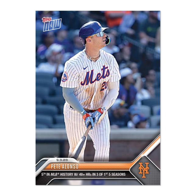2023 Topps Now #809 Pete Alonso