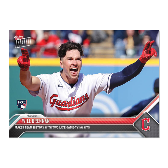 2023 Topps Now #81 Will Brennan