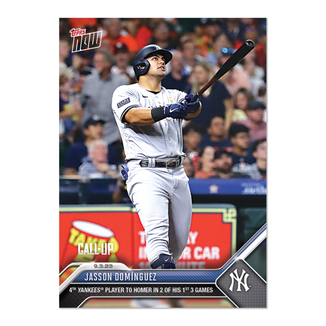 2023 Topps Now #812 Jasson Domínguez