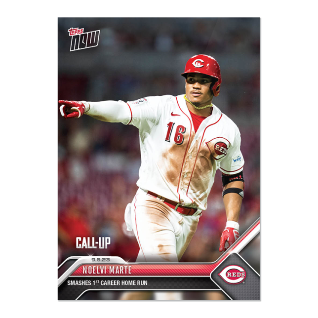 2023 Topps Now #816 Noelvi Marte