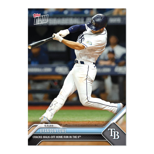 2023 Topps Now #817 Brandon Lowe