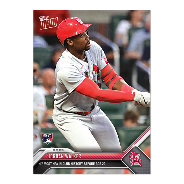 2023 Topps Now #822 Jordan Walker