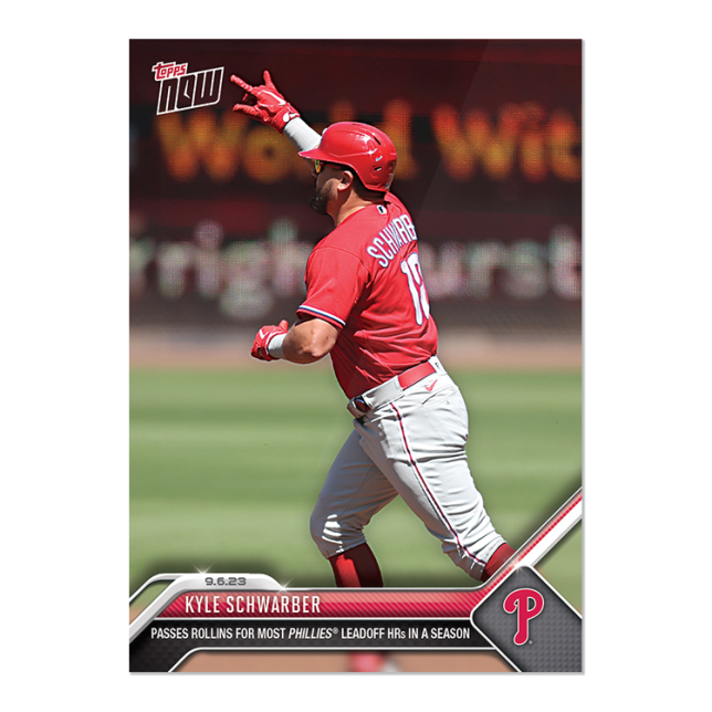 2023 Topps Now #825 Kyle Schwarber