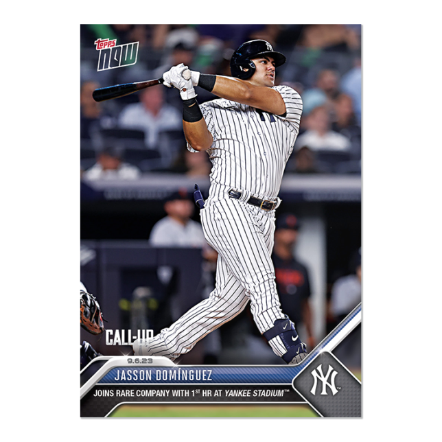 2023 Topps Now #827 Jasson Domínguez