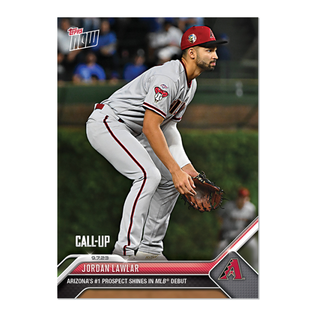 2023 Topps Now #830 Jordan Lawlar