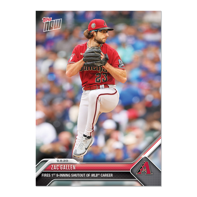 2023 Topps Now #832 Zac Gallen