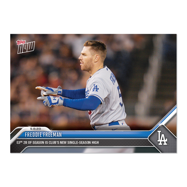 2023 Topps Now #833 Freddie Freeman
