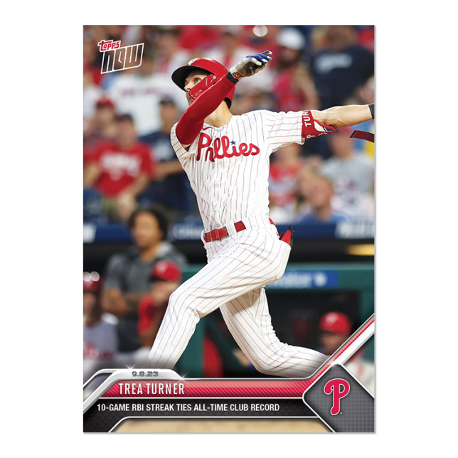 2023 Topps Now #838 Trea Turner