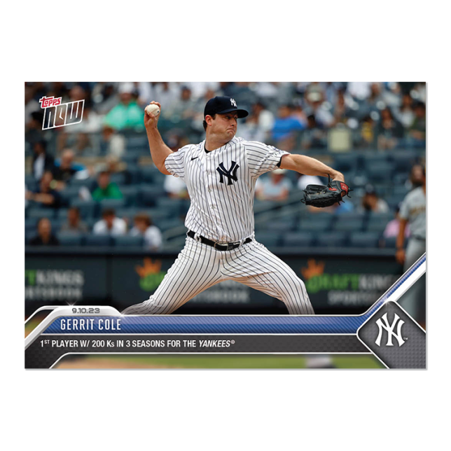 2023 Topps Now #844 Gerrit Cole