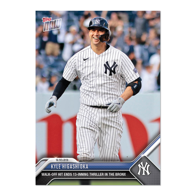 2023 Topps Now #849 Kyle Higashioka