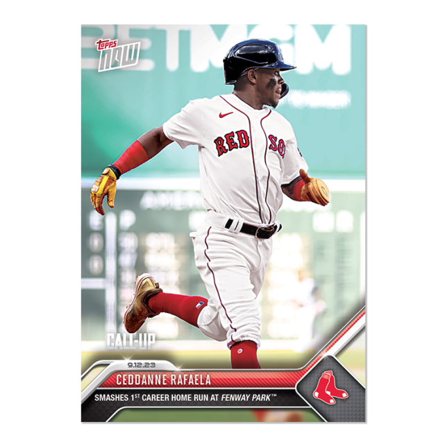 2023 Topps Now #856 Ceddanne Rafaela