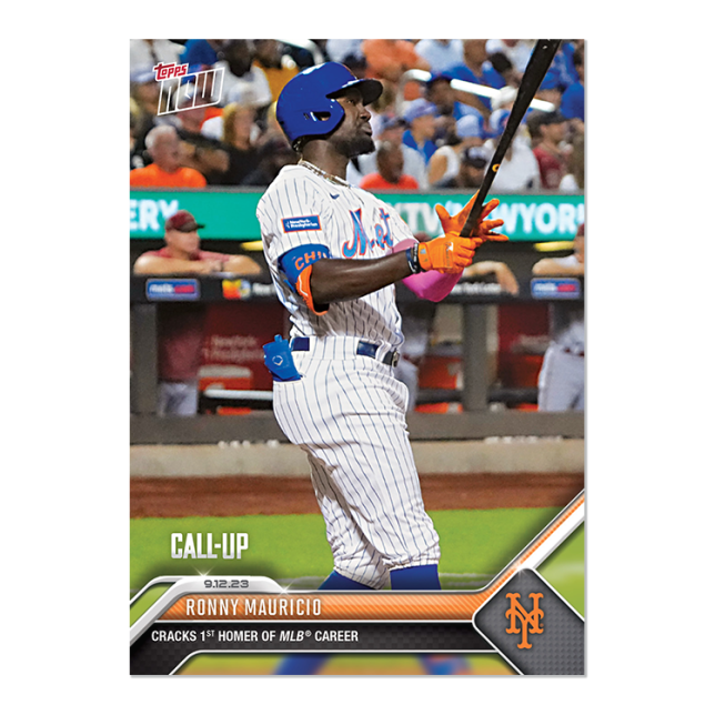 2023 Topps Now #858 Ronny Mauricio