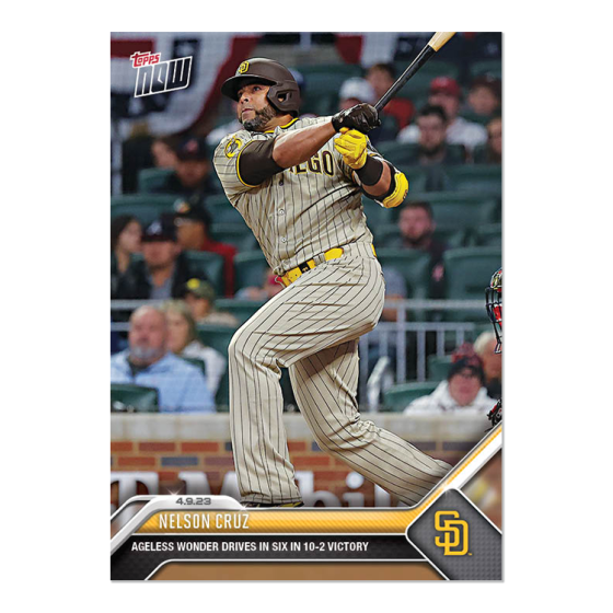 2023 Topps Now #86 Nelson Cruz