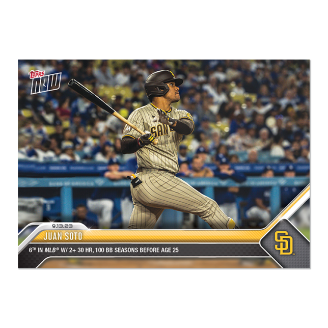 2023 Topps Now #865 Juan Soto