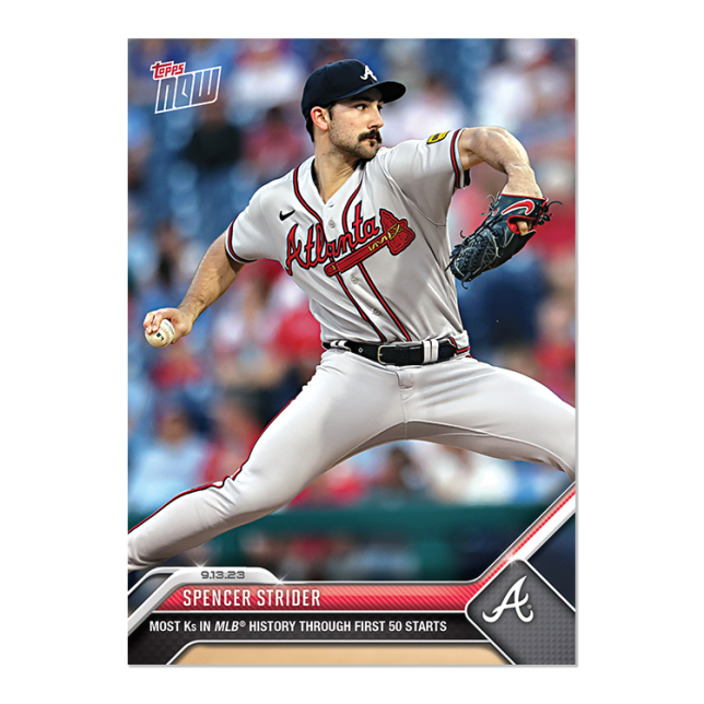 2023 Topps Now #866 Spencer Strider