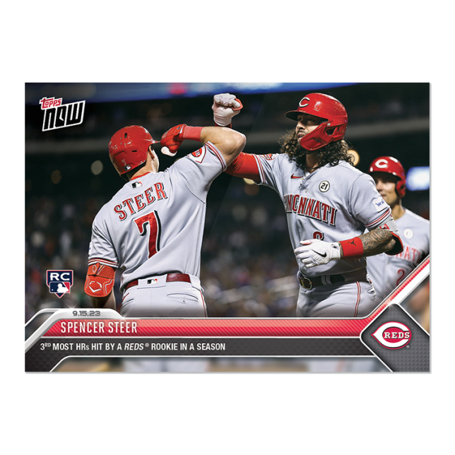 2023 Topps Now #870 Spencer Steer