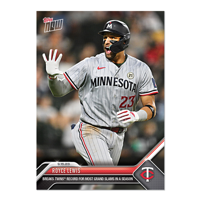 2023 Topps Now #871 Royce Lewis