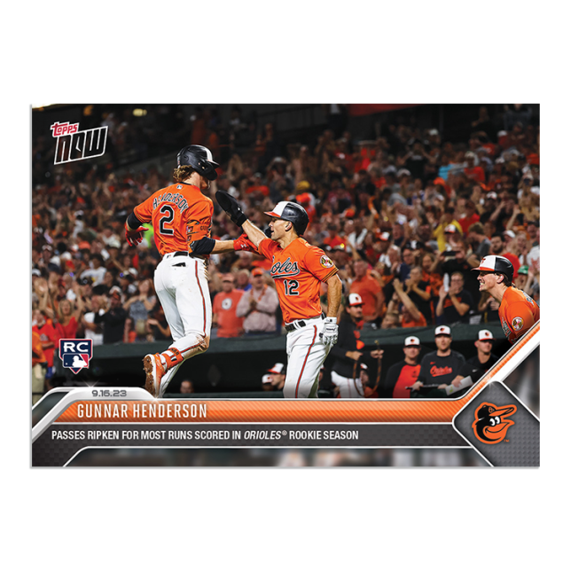 2023 Topps Now #875 Gunnar Henderson