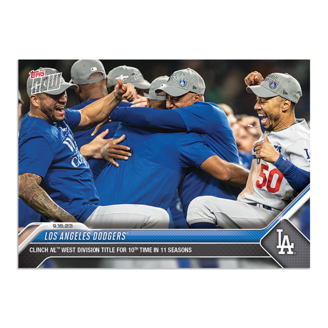 2023 Topps Now #877 Los Angeles Dodgers