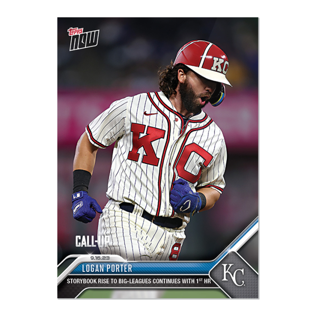 2023 Topps Now #878 Logan Porter