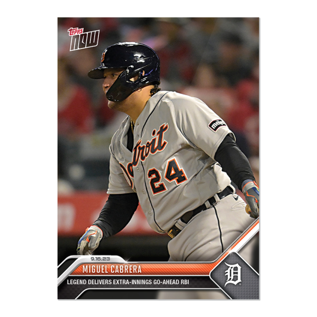 2023 Topps Now #880 Miguel Cabrera