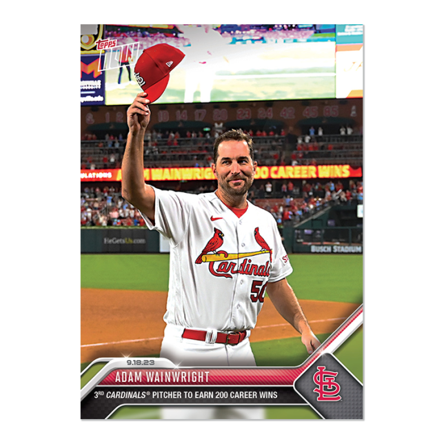 2023 Topps Now #885 Adam Wainwright