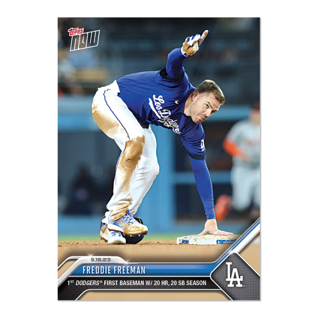 2023 Topps Now #886 Freddie Freeman