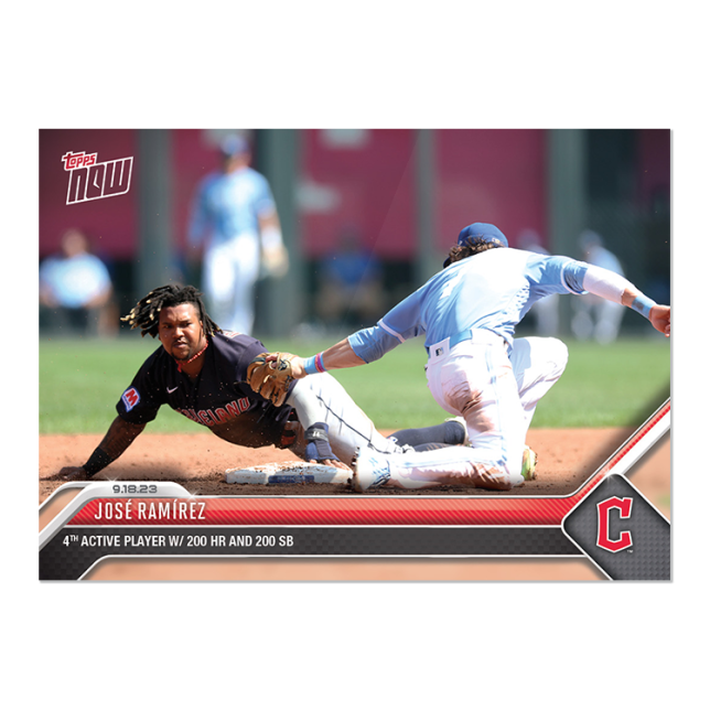 2023 Topps Now #887 José Ramírez