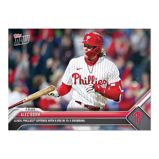 2023 Topps Now #89 Alec Bohm