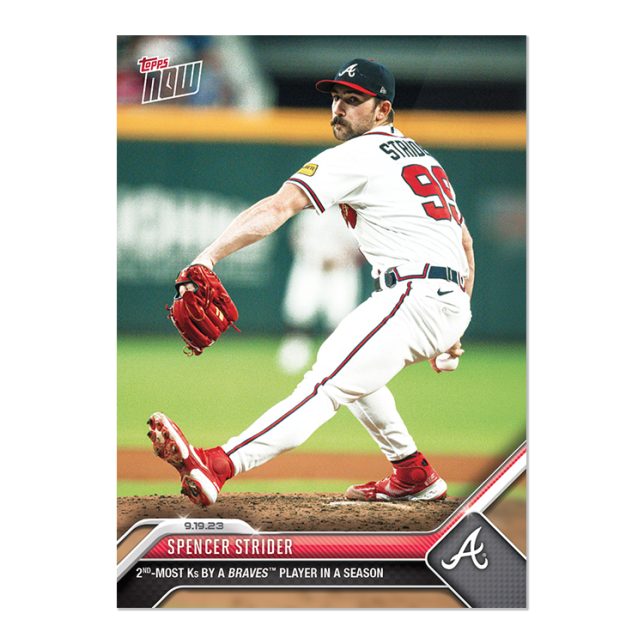 2023 Topps Now #890 Spencer Strider