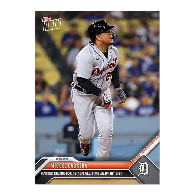 2023 Topps Now #893 Miguel Cabrera