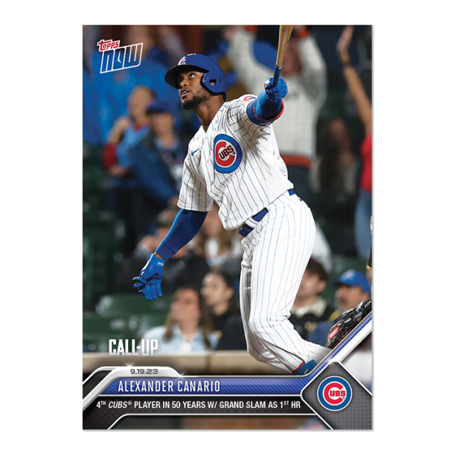 2023 Topps Now #894 Alexander Canario