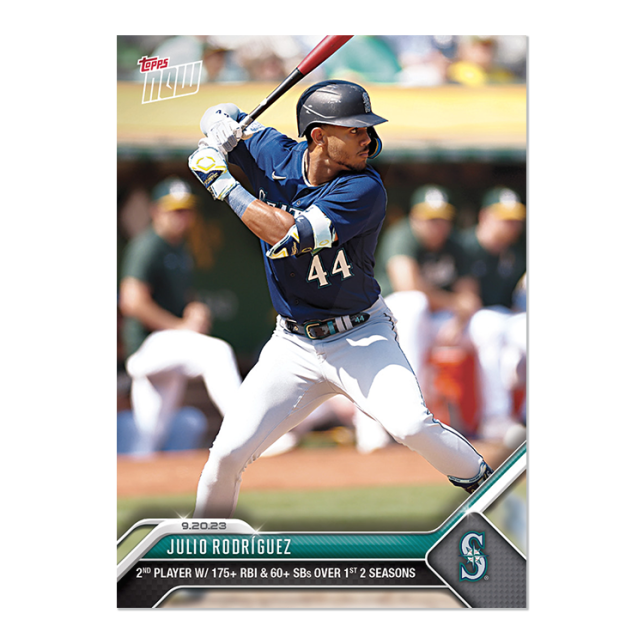2023 Topps Now #897 Julio Rodríguez