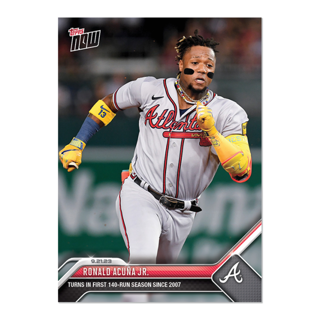 2023 Topps Now #900 Ronald Acuña Jr.