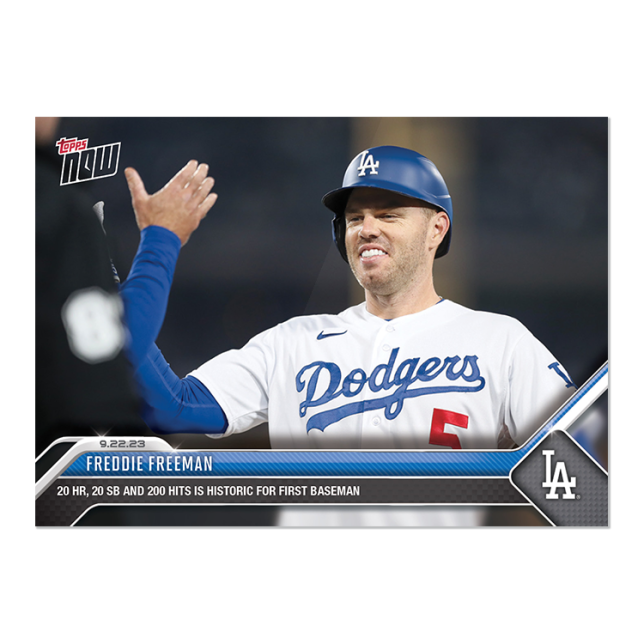 2023 Topps Now #906 Freddie Freeman