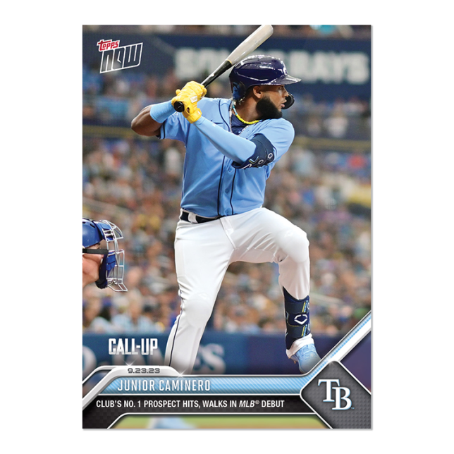 2023 Topps Now #911 Junior Caminero