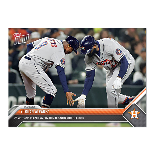 2023 Topps Now #917 Yordan Alvarez