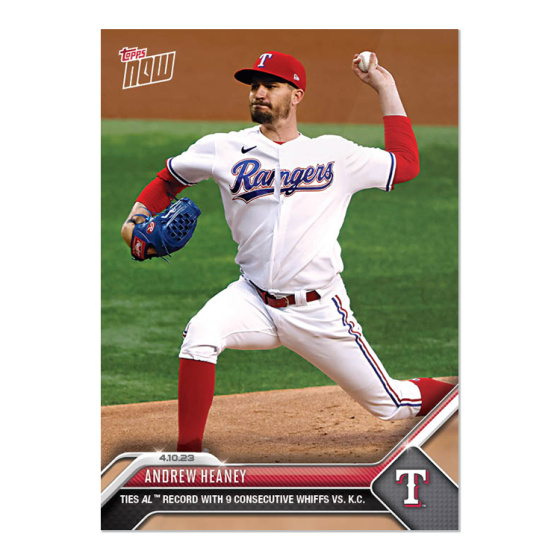 2023 Topps Now #92 Andrew Heaney