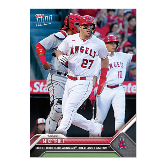 2023 Topps Now #93 Mike Trout