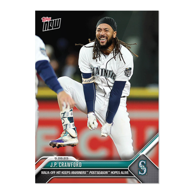 2023 Topps Now #934 J.P. Crawford