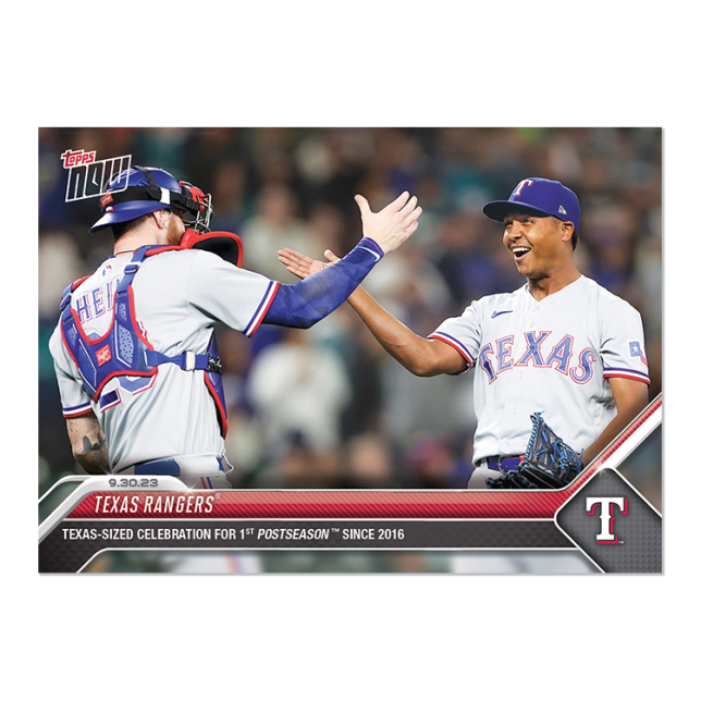 2023 Topps Now #944 Texas Rangers